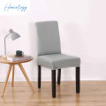 Set of 6 Stretchable Dining Chair Covers – Soft Jersey Fabric Slipcovers for Dining Room Chairs | Washable, Durable & Stylish Chair Protectors. 