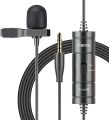 YTmic Boya mic Orignal Boya Bym1 Omni directional Lavalier Condenser Microphone With 20Ft Audio Cable (Black). 