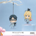 2024 Galaxy Animation April is Your Lie Kaoru Miyazono Decoration Stand Q Version Keychain Animation Peripherals ARMANI FSJAINGS. 