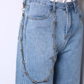 29" Heavy Metal Barbed Wire Wallet Chain Punk Pants Chain Hip Hop Jewelry Maoxiu. 