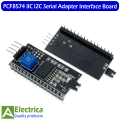 IIC I2C TWI SPI Serial Interface Port Board 1602 2004 LCD LCD1602 Adapter LCD Adapter Plate Converter module PCF8574 by Electrica. 