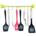 8 Hooks Kitchen Accessories Organizer Rack & Cloth Hanging Stand. 