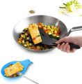 2 Pieces Set Kitchen Silicone Spoon Rest /Placemat Heat Resistant Kitchen Utensil Rest Ladle Spoon Holder Colorful Spatula Holder Rest Kitchen Tool -Use for kitchen to lay down your spoon, brush, utensils, and so on. 
