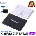 KingFast SSD DRIVE 128GB / 256GB SATA-3 6gbps 3D NAND TLC Solid State Drive For Laptop / PC. 