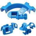 Aquarium Filtration Water Pipe Filter Hose Holder For Mount Tube Fish Tank Blue. 