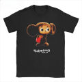 Cheburashka USSR Cartoon Character T Shirt Men Women Kawaii Retro Style T-Shirt Round Collar Tees Short Sleeve Clothes Summer. 