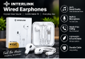 INTERLINK RISE USB Type-C Wired Earphones with Built-in Mic & Remote | Stereo Earphones for Android Phones, Tablets & USB-C Devices. 