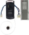 MiniSun Ceiling Fan Remote Control Complete Kit - 3 Speed Settings & Light Control. 