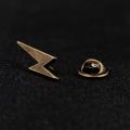 2pcs Mini Lightning Metal Lapel Pin for Men Suit Dress Decorations Badge Pins Collar Pins Shirt Mens Fashion Jewelry Accessories. 