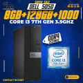 Dell Optiplex 5050 Core i3 7Th Gen 3.9Ghz + 8GB DDR4 Ram + 128GB M.2 SSD + 320GB, 500GB, 1000GB Hdd Desktop Computer Windows 10 Ready. 