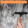 Carpet Rake Carpet Groomer Rake Pet Hair Remover,Iron Comb with Wooden Handle for Carpets Rugs Removal 1 PCS. 