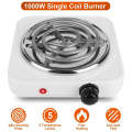 1000W Electric Stove – Single Hot Plate Heater, Compact & Efficient Cooking Appliance for Kitchen. 