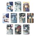 New product in July, boxed anime 55 laser photo cards, Natsume’s Book of Friends Bead Curtain Jade Curtain peripheral photo cards. 