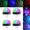 Mini USB LED Dancing Disco Light & Work With Voice Control Best For Parties & Wedding Parties. 