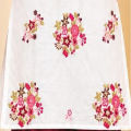 Bin Najeeb Women’s Embroidered 2 Piece Suit – White & Maroon. 