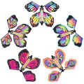 10 PCS Magic Wind Up Flying Butterfly Surprise Box Explosion Box in The Book Rubber Band Powered Magic Fairy Flying Toy Surprise Gift Fengshi. 