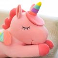 Iruriuiyt 120cm Kawaii Unicorn Plush Toys Soft Stuffed Dolls Animal Horse Pillow Cousion For Girls Birthday Gift Kids Toy. 