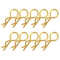 10Pcs RC Car Shell Clip R‑Shape Body Clips Pin For 1/5 1/6 1/8 1/10 Part. 