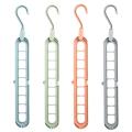 Cloths Organizer Magic Hanger | Multi-Function 9-Hole Rotatable Magic Smart Hanger | Cloths Organizer | Durable Eco-Friendly. 