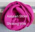 Luxury - Plain Chiffon Georgette Hijab Stoller Scarf- Multicolour Dupattas for girls and women - Top Quality. 