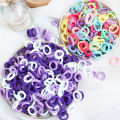 100Pcs Hair Bands For Children Colourful Scrunchie Rubber Band Ponytail Holder Hair Ties Elastic Hair Band Girl Hair Accessories. 