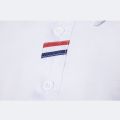 Men's Spring And Autumn Lapel Long Sleeve POLO Shirt Business Printing Casual Simple Top. 