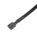 20PCS 4 Pin PWM Fan Extension Cable Connector Case Male to Female Extending Cables Compatible with 4 Pin/3 Pin Fan. 