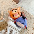 For Baseus Encok WM01 TWS Cute Cartoon Mickey Dinosaur Earphone Case For Baseus WM01 soft Silicone Protective Cover baseus wm01 case. 