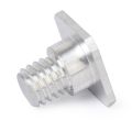 2 Pcs 12mm Equal Tee Connector Baed Pipe Fitting & 1 Pcs 1/4 Inch to 3/8 Inch Female to Male Convert Screw Adapter. 
