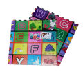Planet X - Colorful ABC Alphabet Printed Eva Soft Foam Tile Mat - Soft and Large Floor Covering - 2 x 2 ft. 