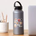 Ubuntu Linux Sticker Set 5PCS Stickers for Background Funny Stickers Cartoon Car Print Room Wall Kid Laptop Home Decorations. 