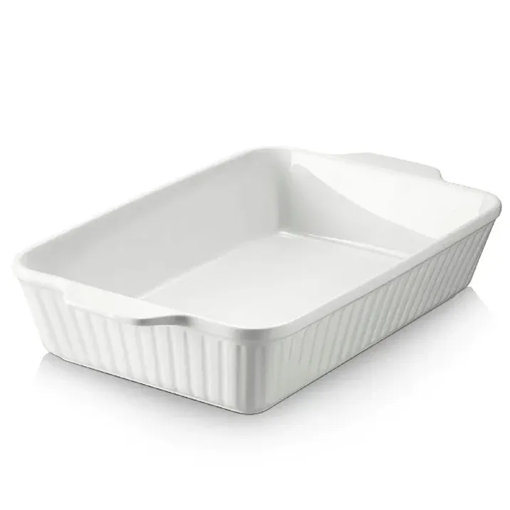 Techmanistan%2013.5"%20Long%20Rectangular%20Stripped%20Ceramic%20Tray,%20Oven%20Safe%20Ceramic%20Dish,%20Baked%20Rice%20Baking%20Tray%20Cake%20Tray%20Pizza%20Oven%20Dinner%20Plate%20Korean%20Bowl,%20Ceramic%20Baking%20Dish,%20Porcelain%20Baking%20&%20Serving%20Dish,%20Baking%20Pan%20Casserole%20Dish,%20Lasagna%20Pan%20-%20Image%202