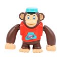 Musical Dancing Monkey Toy, Dancing Walking and Upside-Down Monkey Toy, Gorilla Toys for Kids,. 