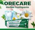 Orecare Chinese Herbal Toothpaste with a free Brush. 