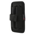 2X Outdoor Flashlight Cover Durable Nylon Flashlight Set Pu360 Degree Rotatable Clip Belt Carrying Case Adjustable Size. 