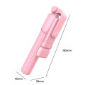 Wireless Bluetooth-compatible Selfie Stick with Led Ring Light Foldable Tripod Monopod For iPhone Android Live Tripod Wholesale. 