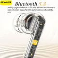 Awei T88 True Wireless Bluetooth Earphone 10mm Moving Coil Super Bass Spatial Sound Effects Earbuds 30 Hours Of Playback Time Ergonomic Design Gaming Headset. 