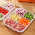 Food Storage Container Food Grade Freezer Organizer Sub-Packed Meat Container. 