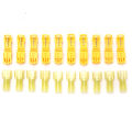 20Pcs T-Tap Splice Wire Connector Insulated Spade Electrical Crimp Terminals Kit Encounter. 