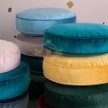 Cushion Velvet Pouf Cushion_Velvet Floor Cushion#floor cushions for sitting Size 22x22x4 inches. 