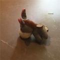 donkey Plush , 9CM kid's Stuffed Plush Toy , Mini Decoration Accessories Plush Toy doll. 