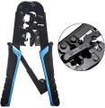 Network Crimping Tool Rj11/Rj12 Crimping Electric Cable RJ45 Crimper (568). 