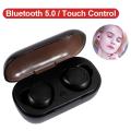 [In stock] M2 TWS Touch Control Headset Bluetooth V5.0 + EDR Wireless Earbuds Noise Reduction Earphone Stereo HiFi Sound Music Headphone Handsfree Earphones with Mic with Charging Box. 