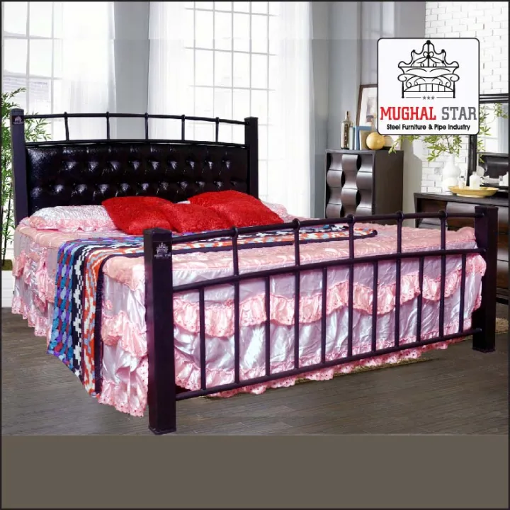 Galaxy%20Bed%20with%20Poshish%20/Wrought%20Iron%20Bed/Double%20bed/King%20Size%20-%20Image%204