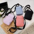 Tas Dames Messenger Bag All-Match Mini Kleine Crossbody Tas Opknoping Hals Portemonnee Verticale Handtas Nieuwe Mode Mobiele Telefoon. 