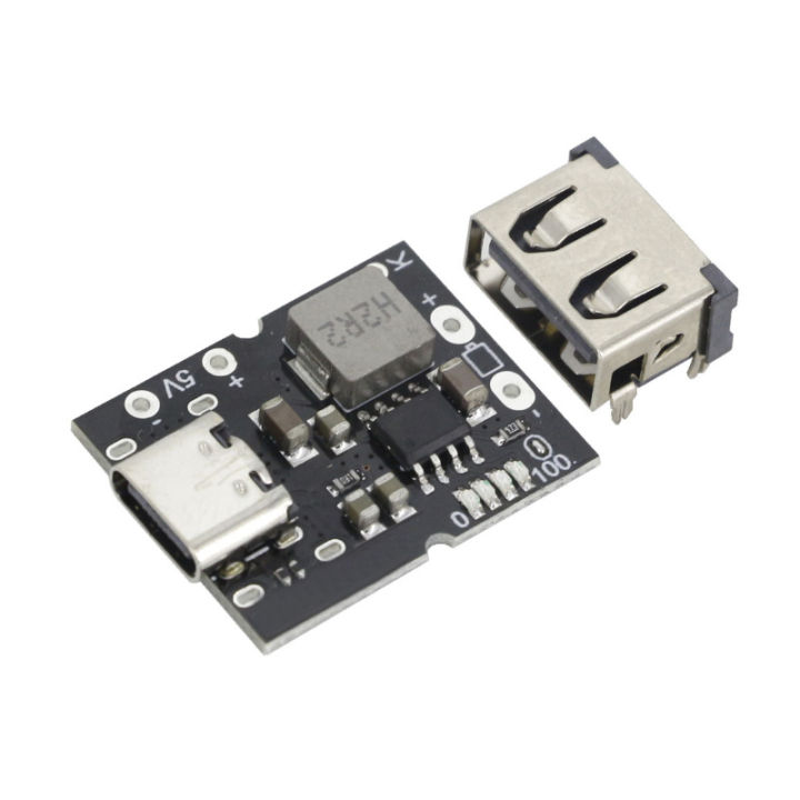 Type-C USB 5V 2A Boost Converter Step-Up Module Lithium Battery ...