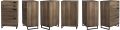Wooden Four Drawer Sideboard - Stylish Chester Drawer and Cabinet for Room. 
