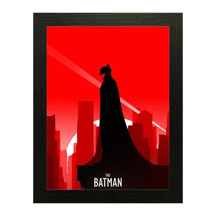 Batman Themed Movie Wall Art Frame For Office and Home Decor - OFD397