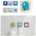 1/10/20Pcs Cartoon Hook Adhesive Wall-mounted Wall Hook Seamless Stickers Free Punching Sticky Door Hook Kitchen Wall Hanging. 