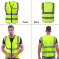 Polyester Neon green Security Guard Jackets. 
